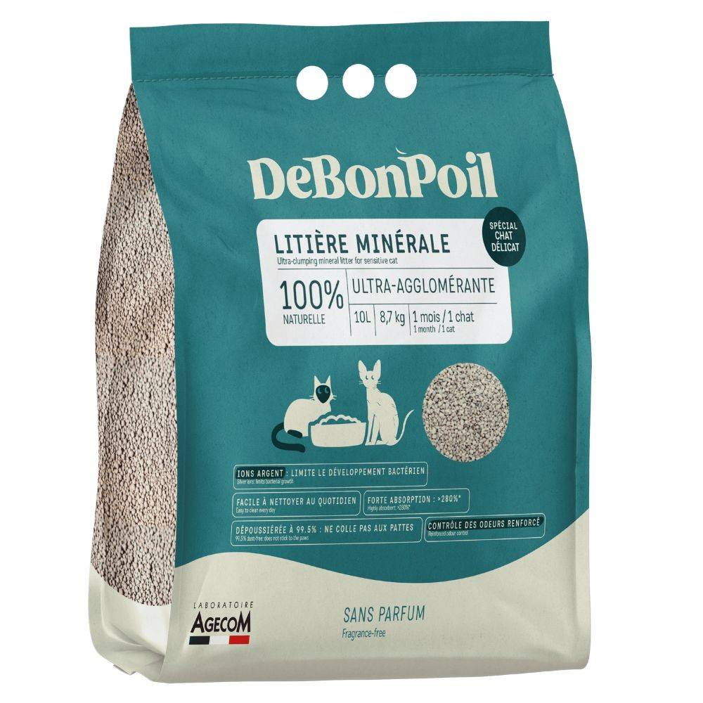 De Bon Poil - Litière Chat Sensible 10l 10 l