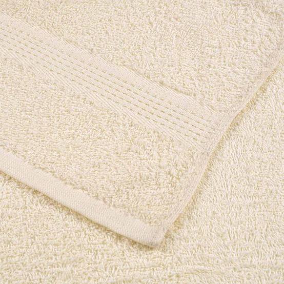 Nappe / serviette coton crème 70 x 140 cm - Prolenta premium p315.0 - Image 6