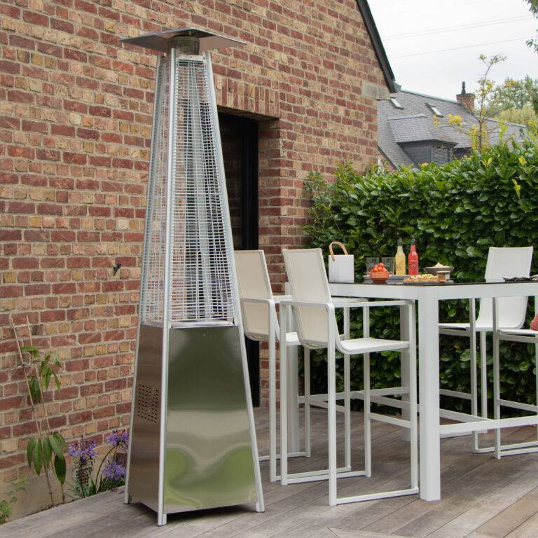 Chauffe terrasse hexagonal Inox ASTRA - Image 2