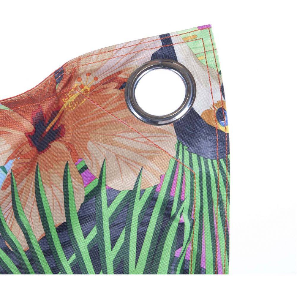 Jardindeco - Maxi coussin imprimé intérieur extérieur 110 x 130 cm Toucan - Image 4