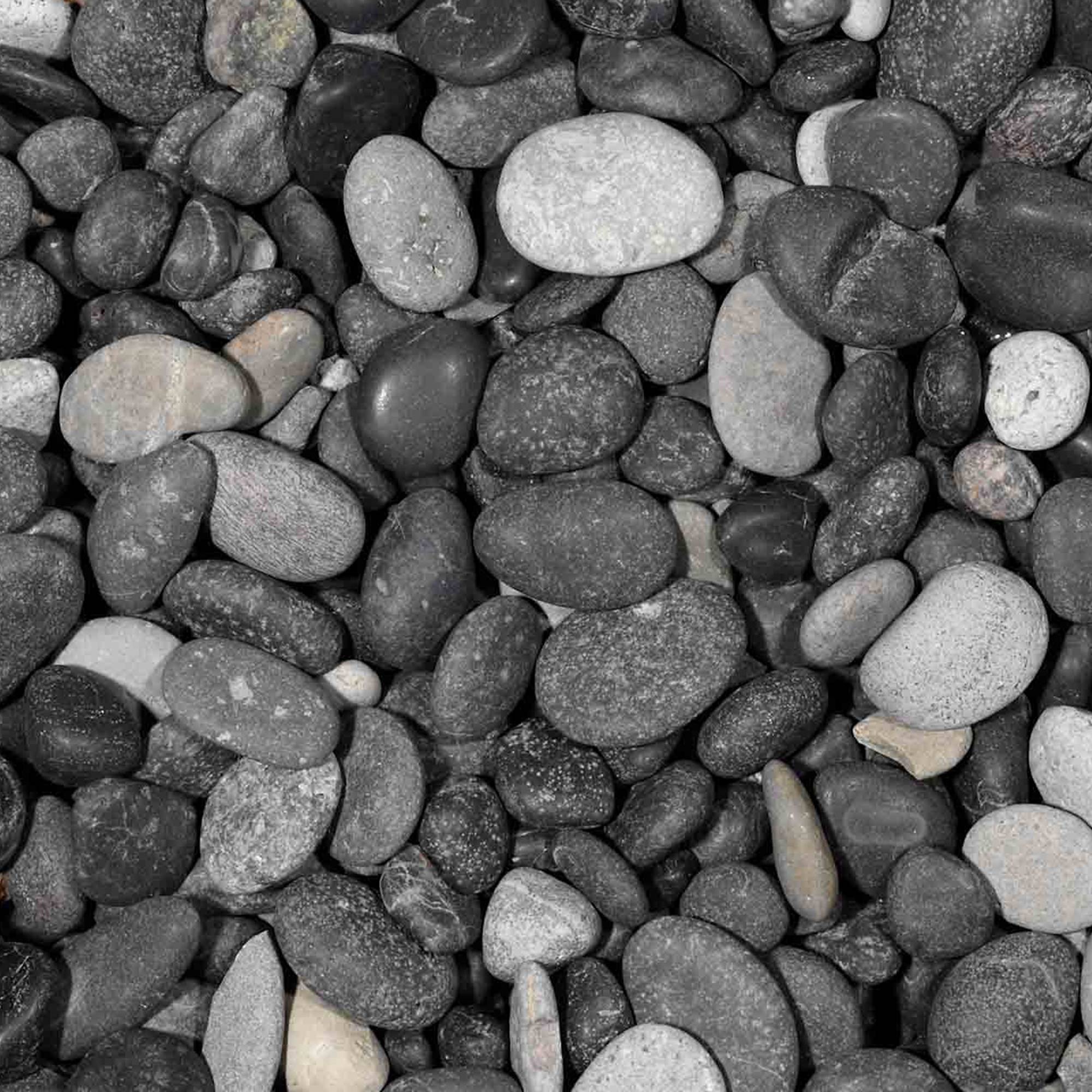 Galet Calcaire Gris / Noir 16-25 mm - Lot de 50 sacs de 20 kg (15 m²) - RO'MA NATURE
