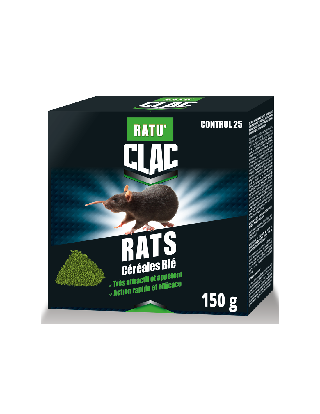 Clac Raticide Rats Cereales 150g - Clac