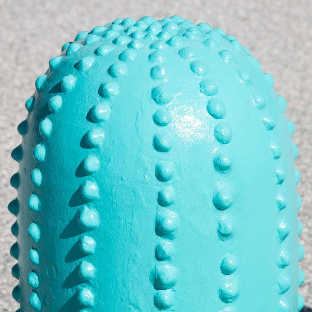 Statue jardin cactus bleu gd modèle 70cm - Gamm vert