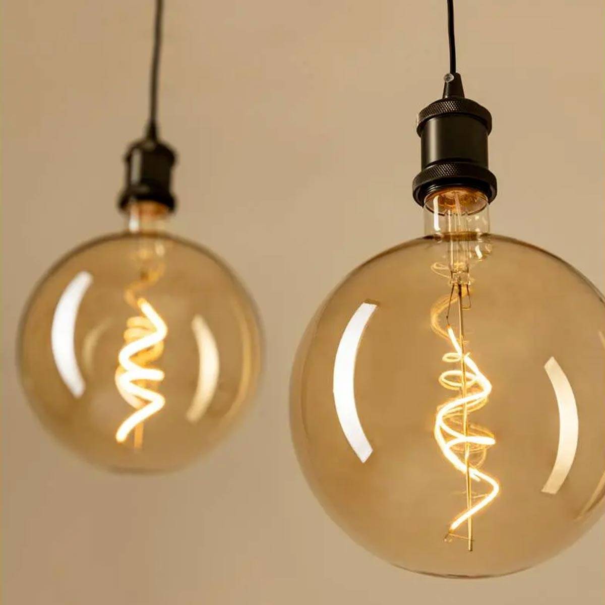 Atmosphera - Ampoule Led Filament "Arco" 25cm Ambre - Image 2