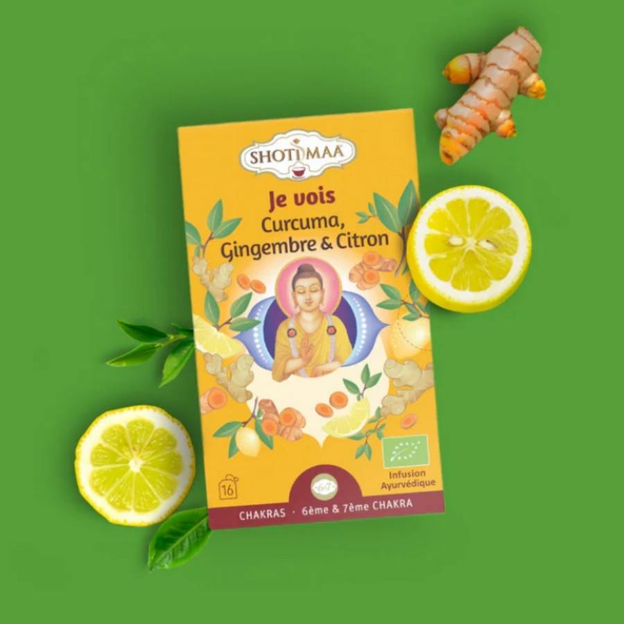 Tisane Bio Je Vois - Thé Biologique Sans Caféine - Favorise la clarté spirituelle et la paix intérieure - Image 3