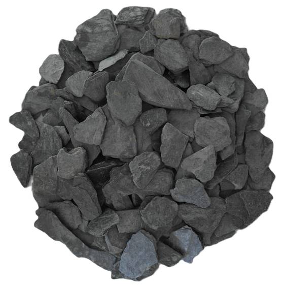 No name - Lot de 4 sacs de 20 L d'ardoise noire 15/30 - Image 1