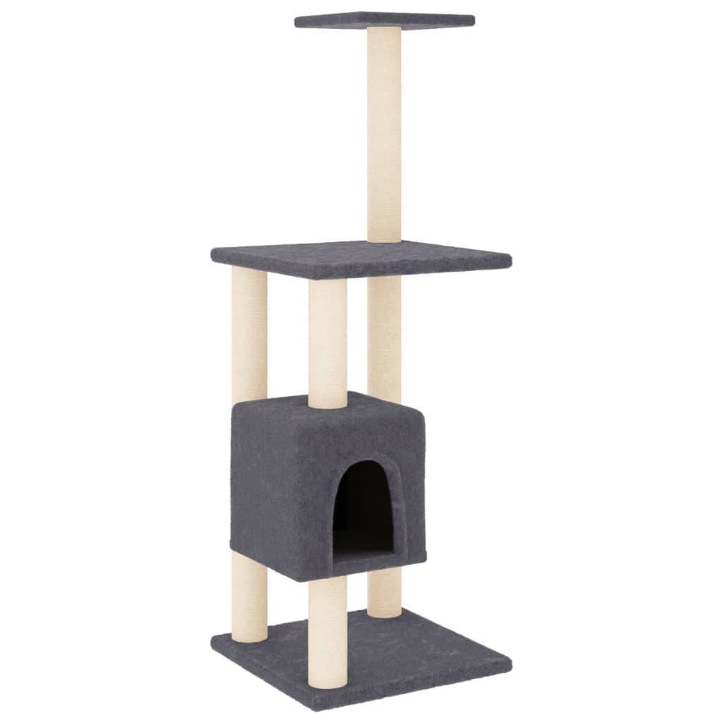 Vidaxl - Arbre à chat avec griffoirs en sisal gris foncé 104 cm vidaXL 171471 - Image 2