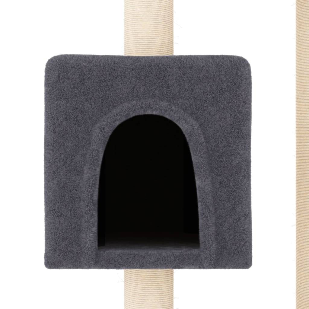 Vidaxl - Arbre à chat avec griffoirs en sisal gris foncé 104 cm vidaXL 171471 - Image 4