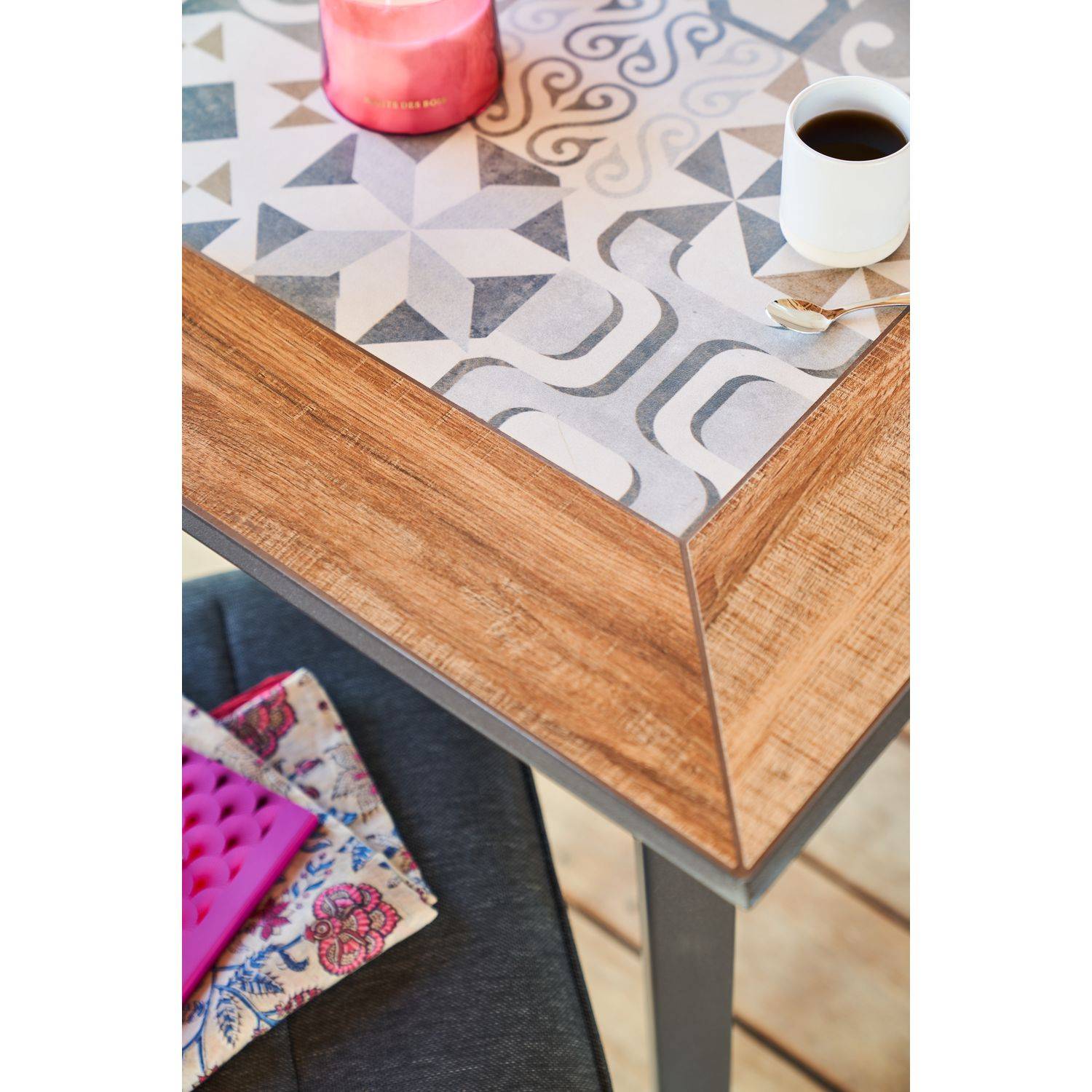 Hesperide - Table de jardin fixe Lambada en acier - 8 Places - Hespéride - Image 4