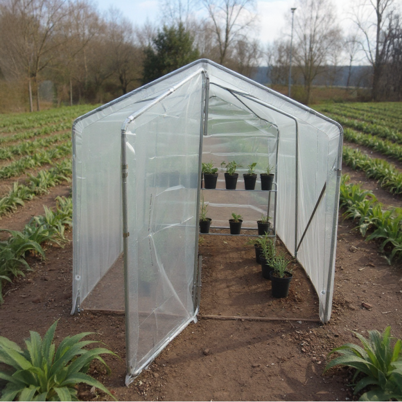 Serre Tunnel de jardin - Notus 6m2 - Made In France - Image 3