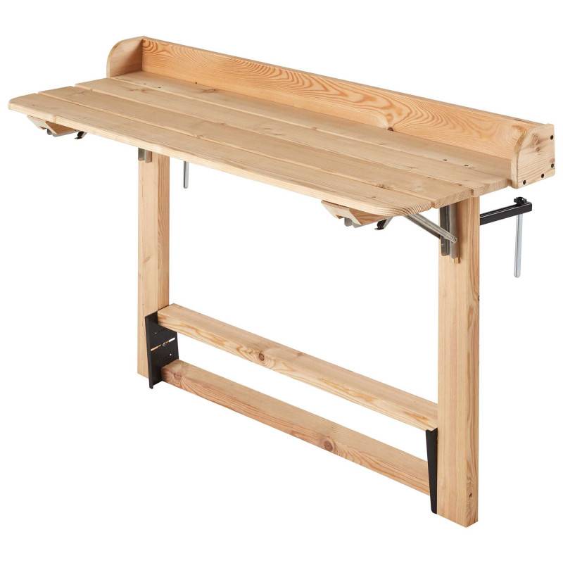 Cerland - Bar de jardin, Table rabattable bois 2 personnes Acanta - Image 1