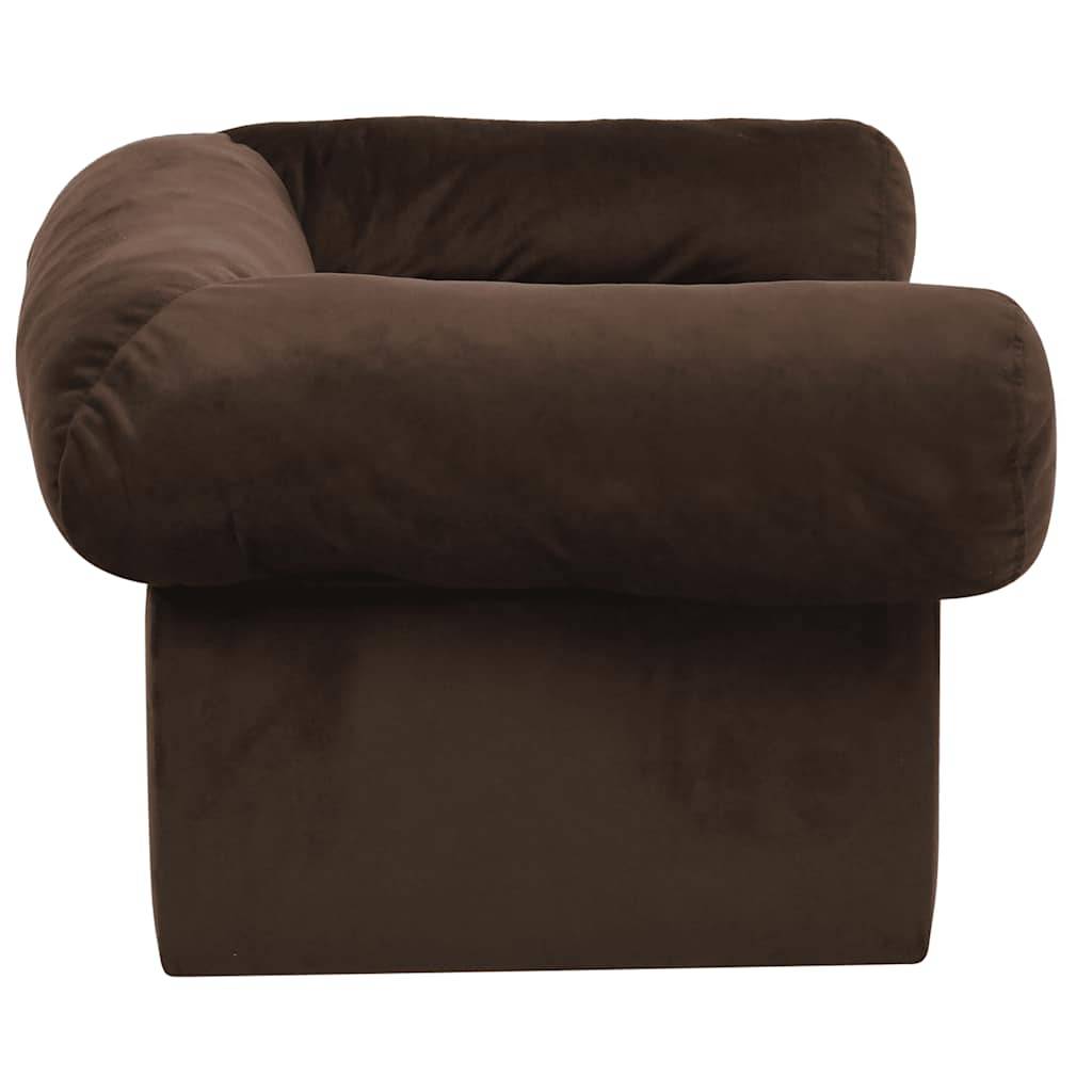 Panier velours marron 75 x 50 x 38 cm - Prolenta premium p377.0 - Image 5