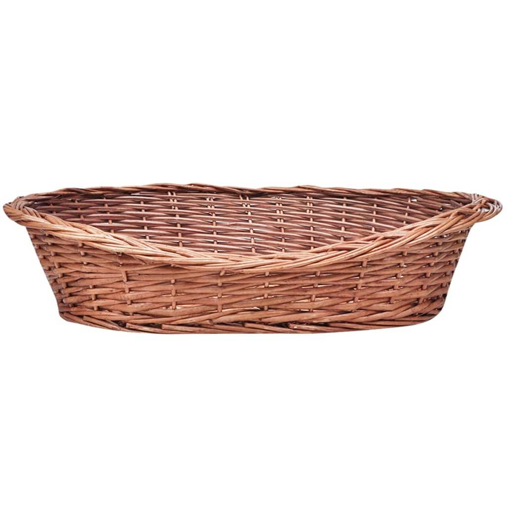 Panier pour animaux saule naturel 69 x 48 x 17.5 cm - PANGIVO - Image 2