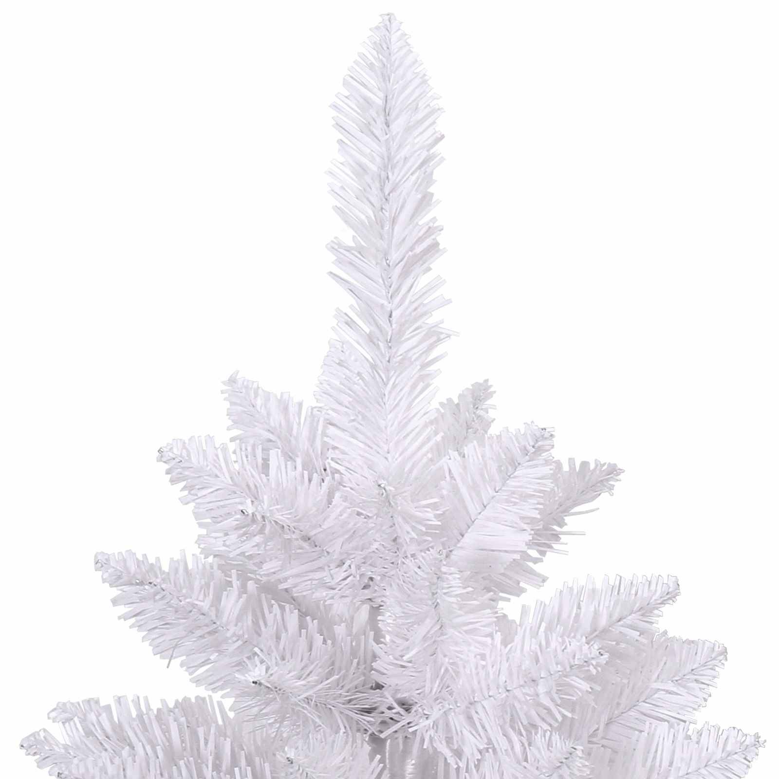 Sapin de Noël | Arbre de Noël Artificiel à Branches Articulées Blanc 300 cm Maison Chic - Image 8