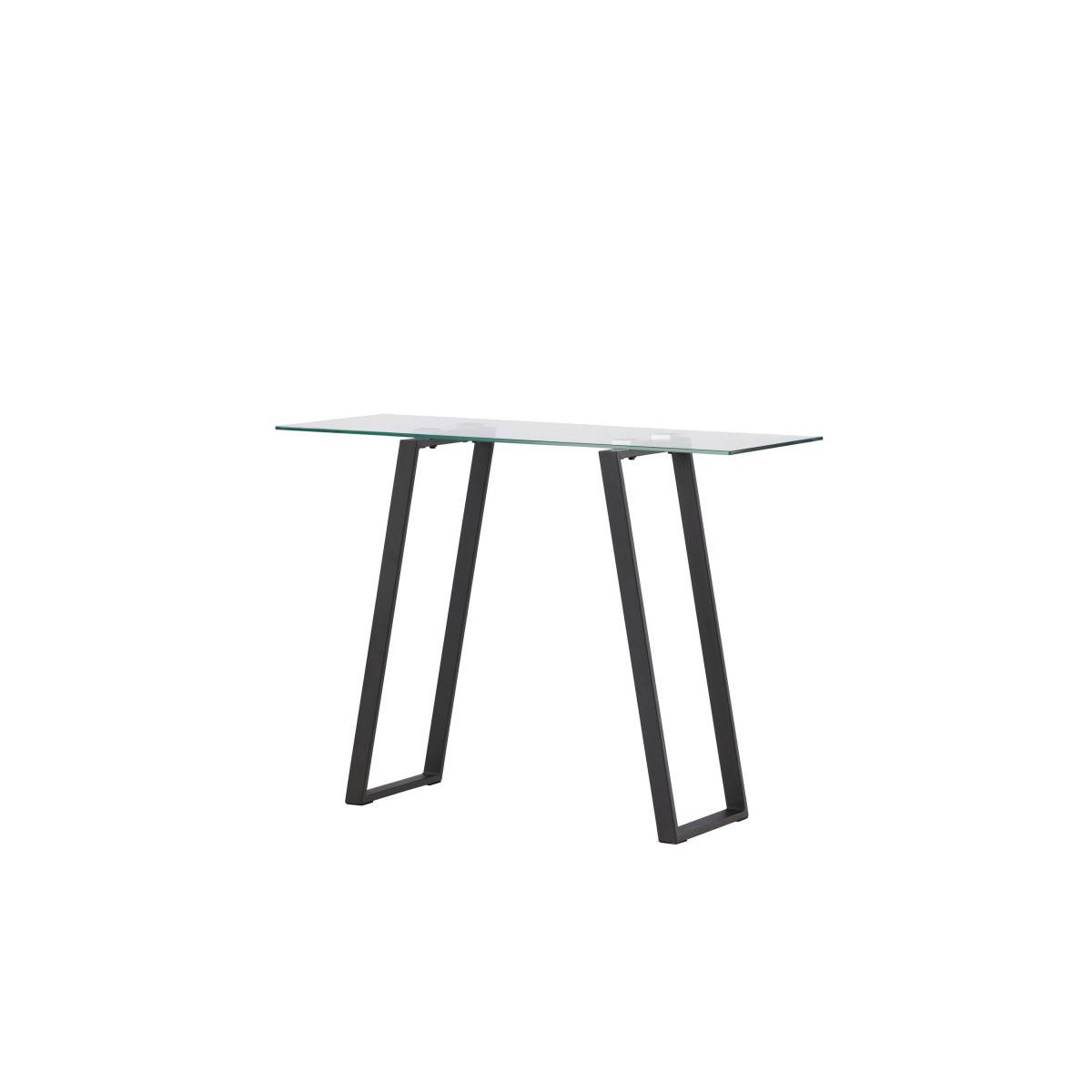 Venture Home - Console en verre et acier Horten - Image 5