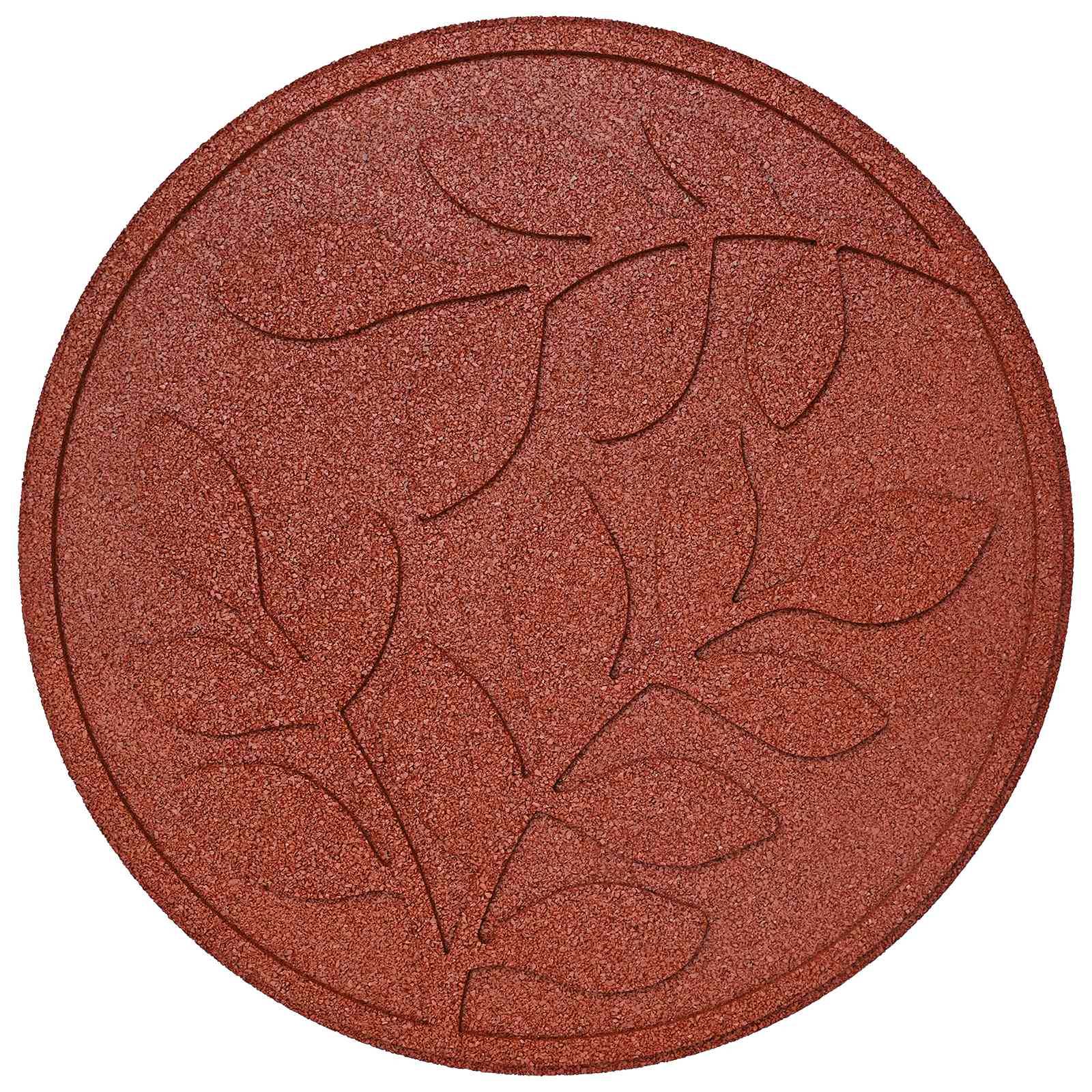 PANGIVO - Pierres de marche caoutchouc rouge 44 x 44 x 2 cm - PANGIVO - Image 6
