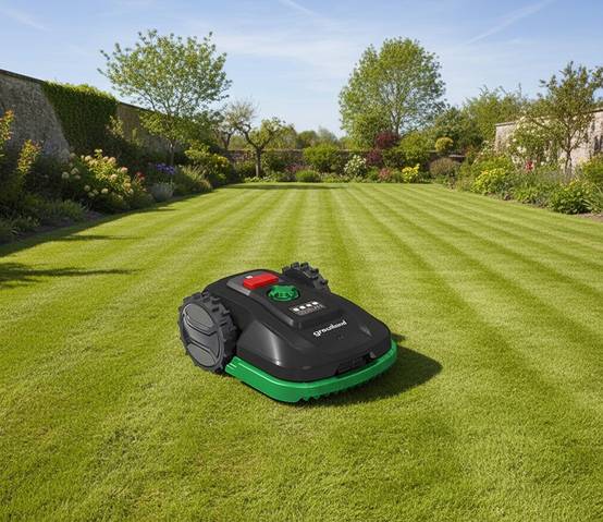 Greatland - Robot tondeuse 20V avec fil périmétrique - 900M² - Largeur de coupe 18cm - Image 5
