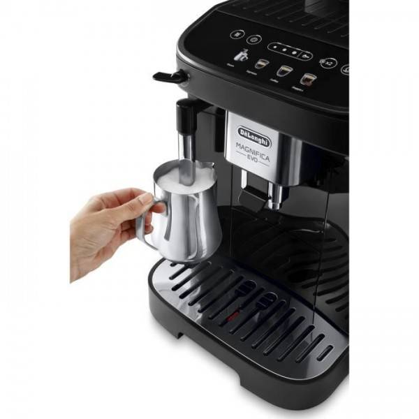 Machine a Cafe  expresso automatique avec broyeur - DELONGHI - Magnifica Evo ECAM290.22.B - 1450W - 3 boissons - 1,8L - Noir - Image 3