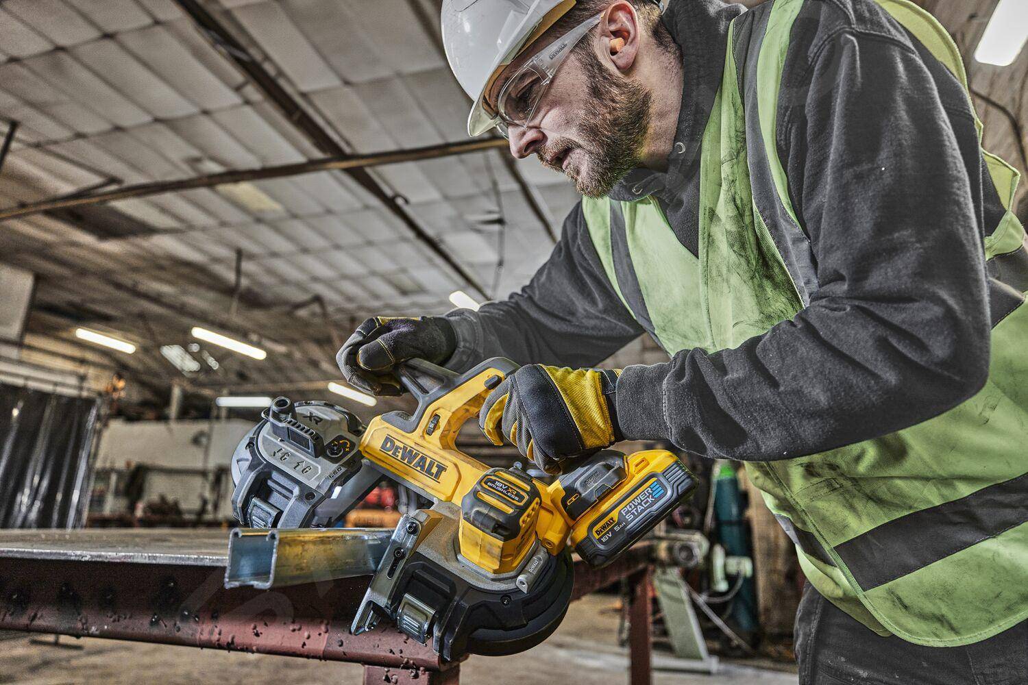 Dewalt - Scie à ruban XR Brushless 18V - DEWALT - Sans batterie, ni chargeur - coffret TSTAK - DCS378N-XJ - Image 5