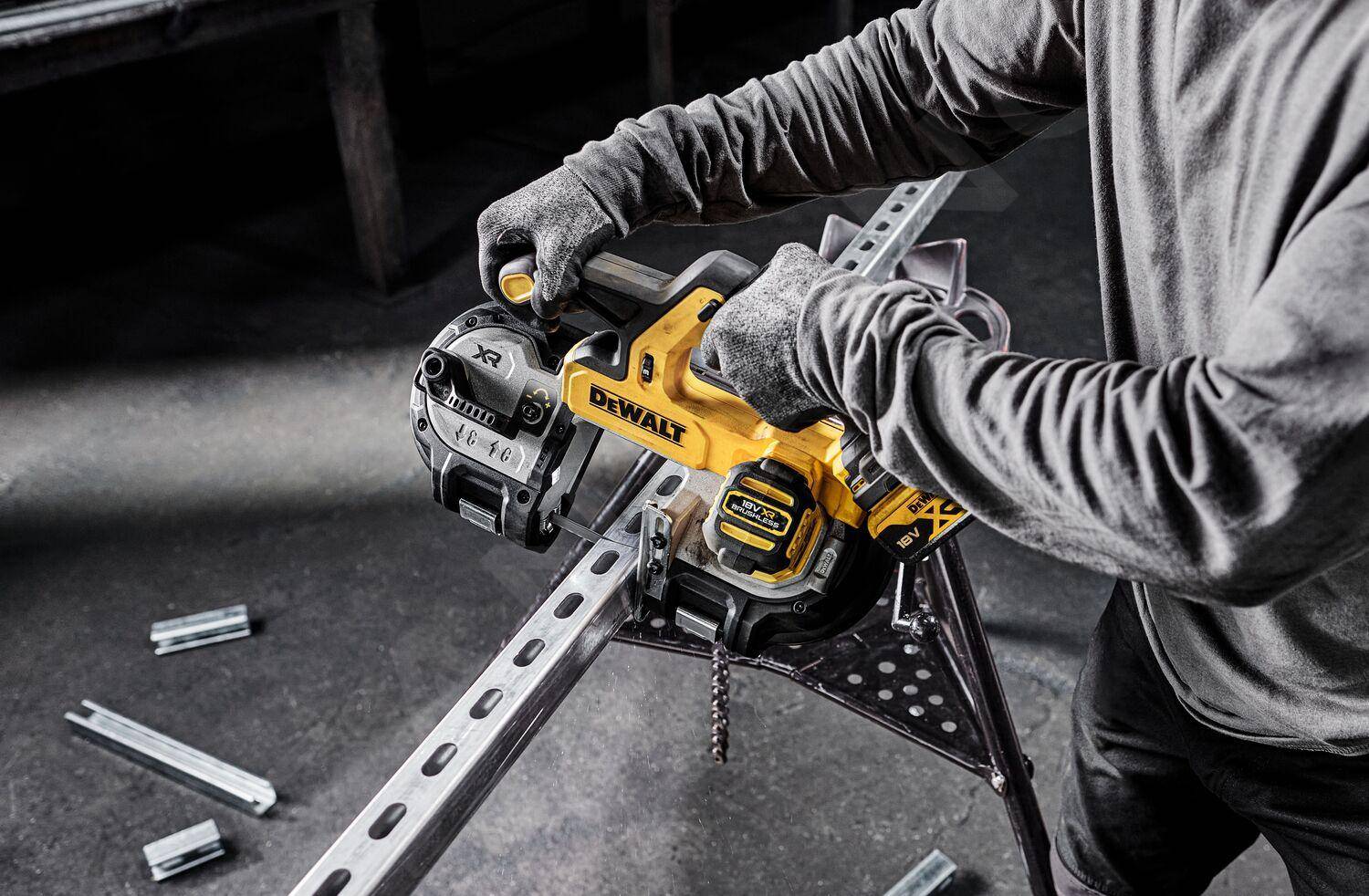 Dewalt - Scie à ruban XR Brushless 18V - DEWALT - Sans batterie, ni chargeur - coffret TSTAK - DCS378N-XJ - Image 6