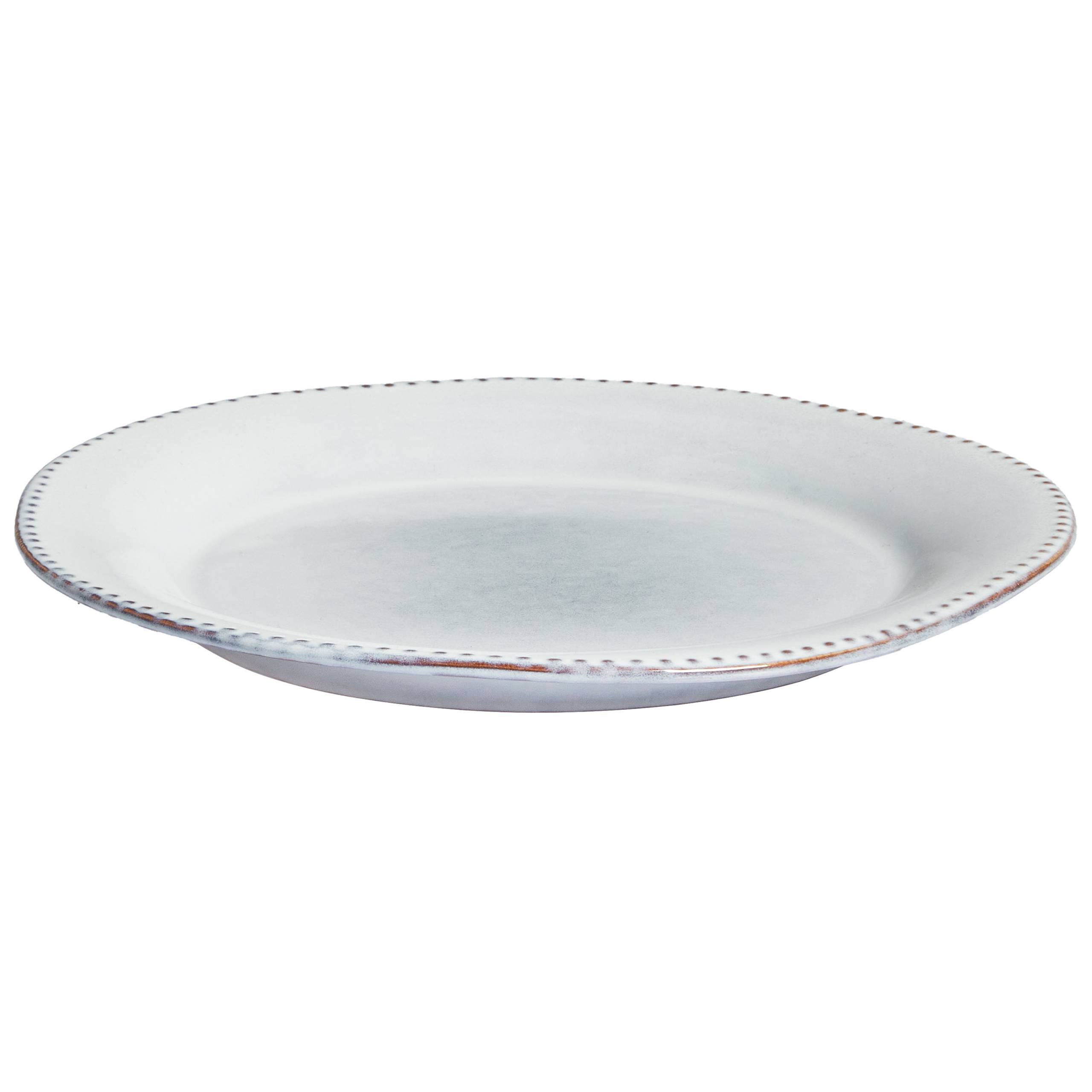 Beliani - Service de table Grès Bleu clair CHERVIL - 28x28x7- Beliani - Image 4