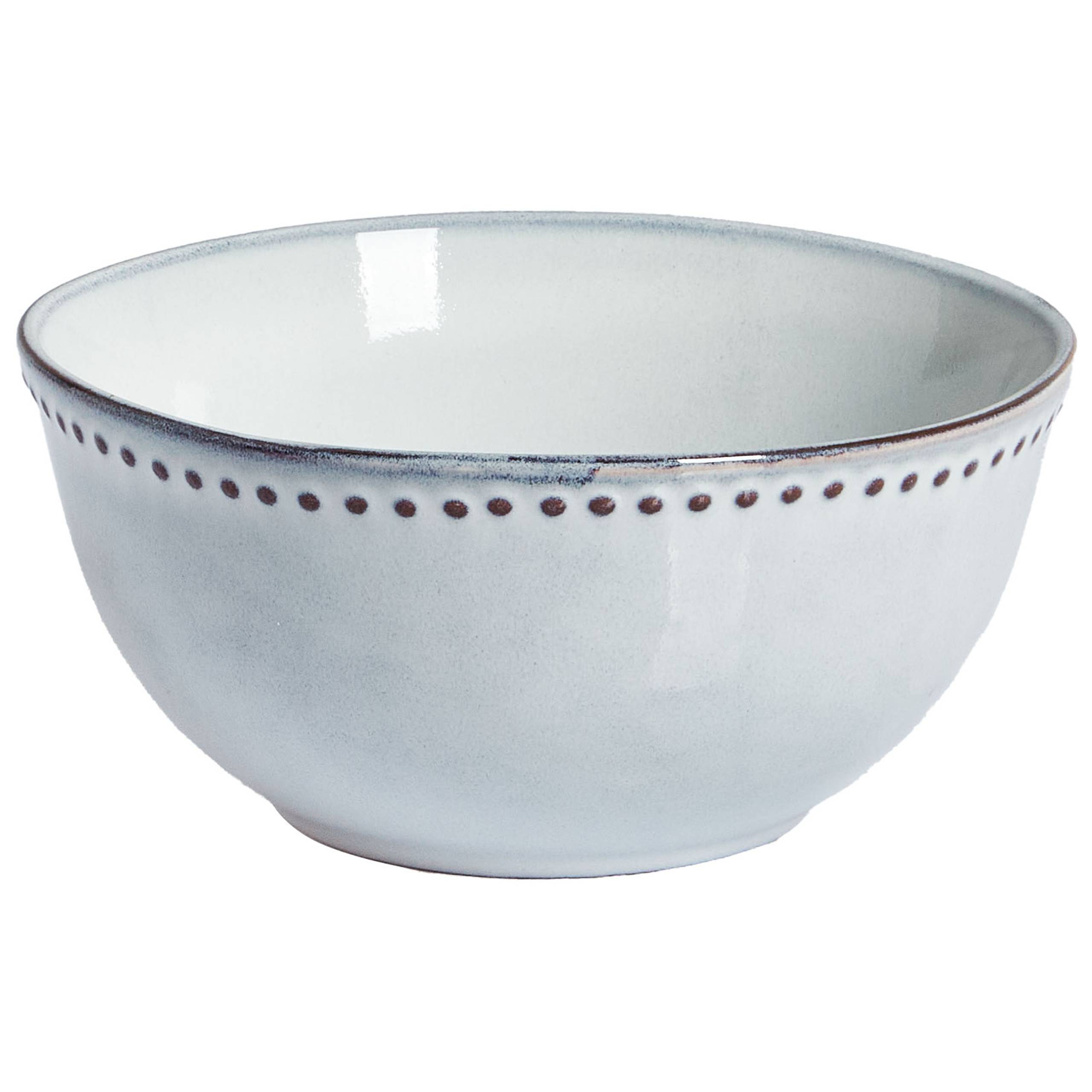 Beliani - Service de table Grès Bleu clair CHERVIL - 28x28x7- Beliani - Image 6