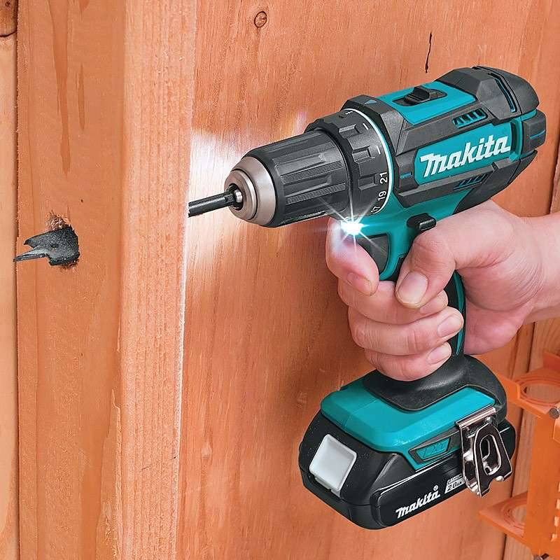 Makita - Perceuse visseuse 18 V LXT Ø 13 mm - MAKITA - avec 2 batteries 18V 5.0Ah - chargeur - MakPac - DDF482RTJ - Image 6