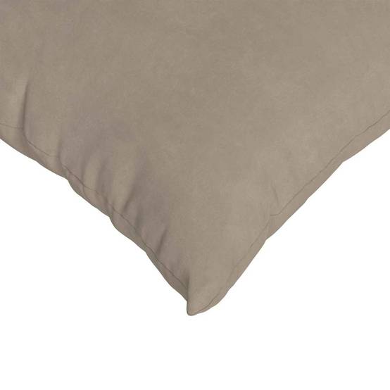 Lot de 2 Coussins de Canapé en Tissu Déhoussables pour Salon Décoration Intérieur Taupe 50x30 cm – ComfortXL Outdoor Living - Image 7