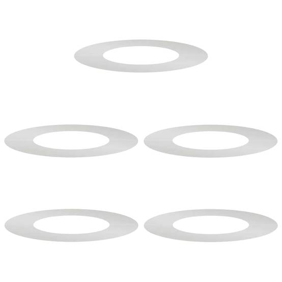 Entourage d'Arbre Plat Acier Galvanisé pour Jardin Protection Parterre Ø70 cm Gris - ComfortXL Outdoor Living - Image 2