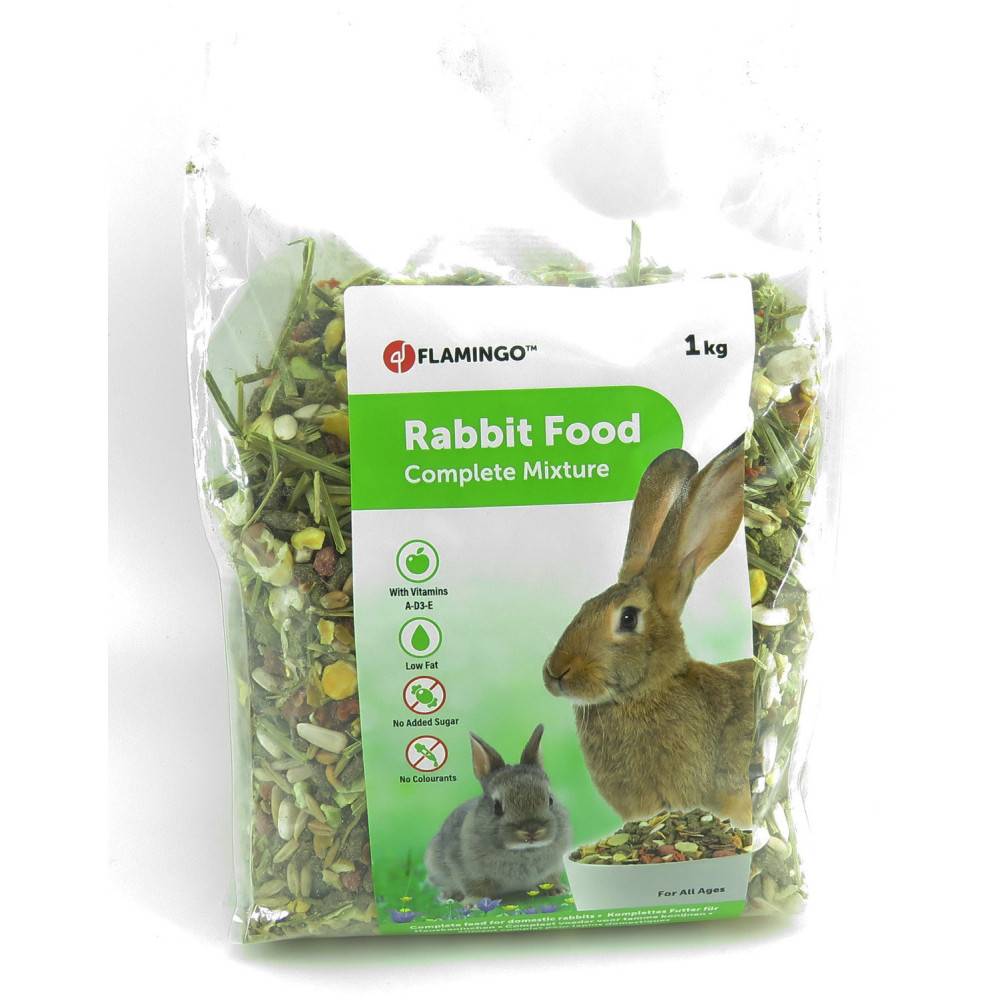 Flamingo - Nourriture Mélange complet pour lapin sac de 1 kg - Image 4