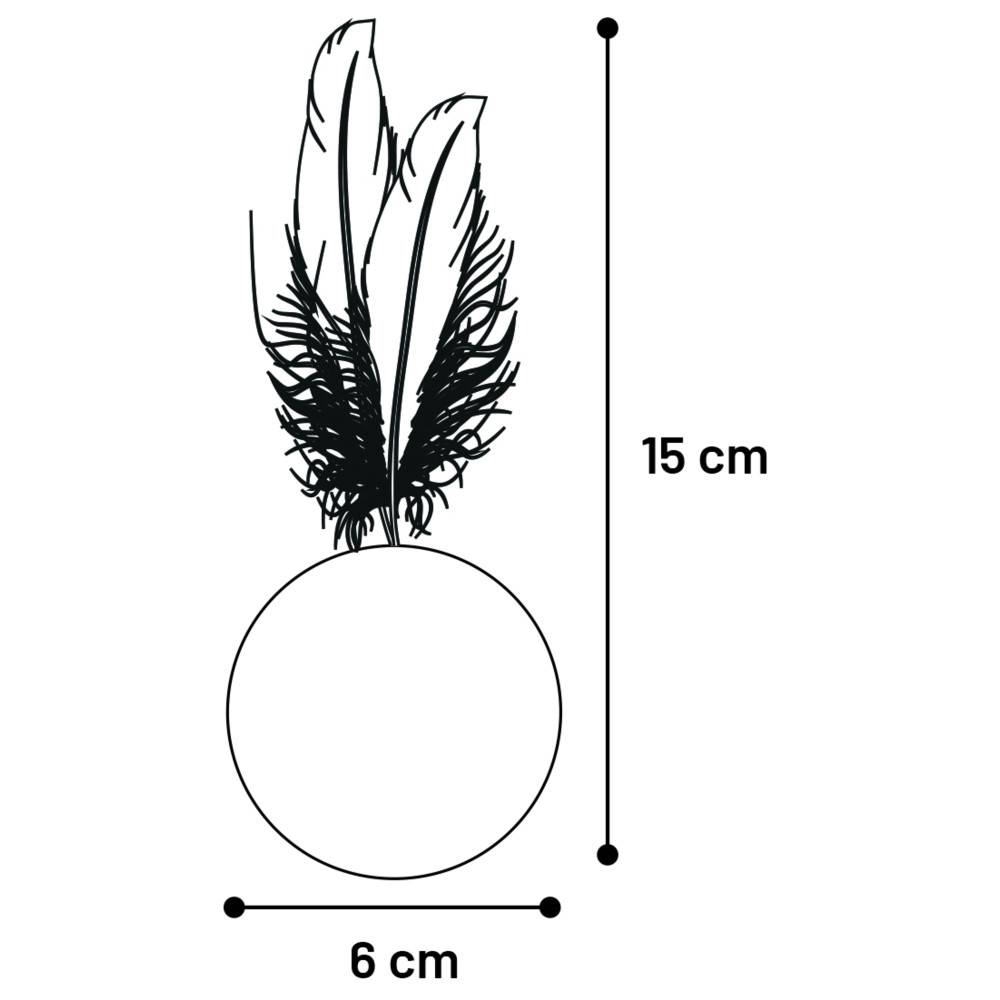 Flamingo - Jouet pour chat Poppy Disque plume , vert ou rose ou jaune, 15 cm. - Image 5