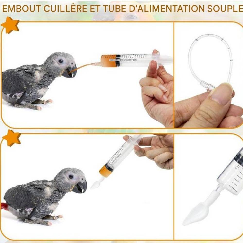 Tuyau d'alimentation pour jeunes oiseaux DtopbuyAge - Image 3