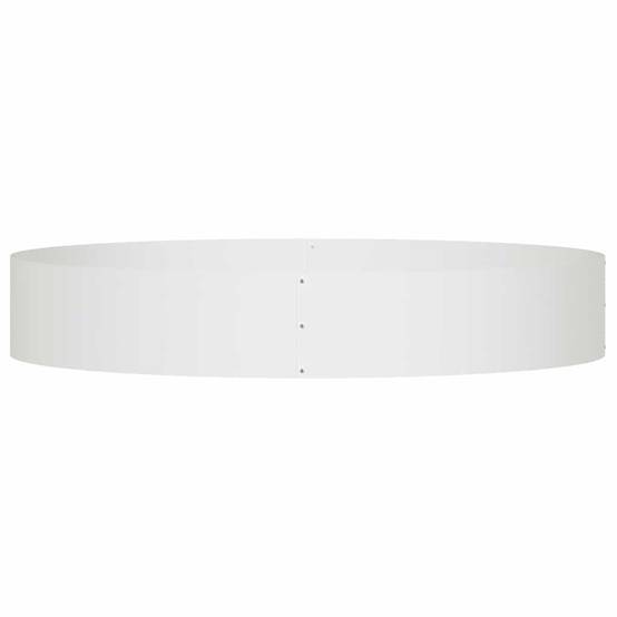 ComfortXL - Grand bac à fleurs carré en acier pour jardin terrasse ou balcon 120x120cm Blanc – ComfortXL Outdoor Living - Image 5