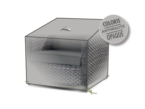 Housse de protecton Cover Air pour fauteuil de jardin - 85 x 85 x 70 cm - Jardiline - Image 1
