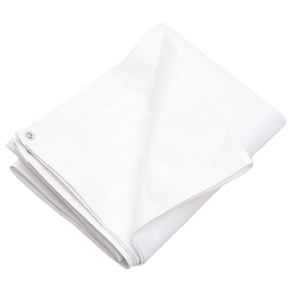Maison Chic - Bâche de protection | Bâche 260 g/m² 6x8 m Blanc PEHD Maison Chic - Image 1
