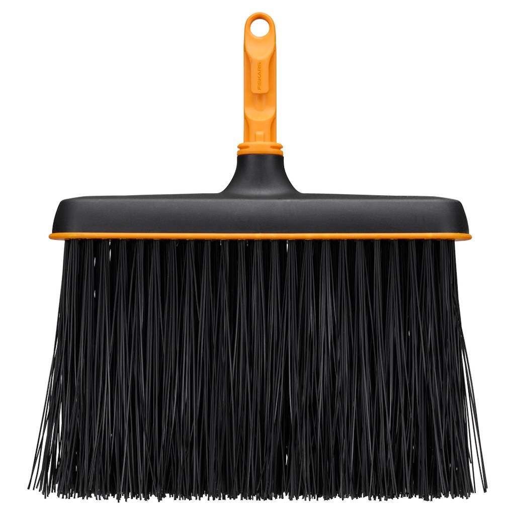 Fiskars - Balai de voirie - OneClick 27,1 cm - nettoyage feuilles et gros déchets - Image 1