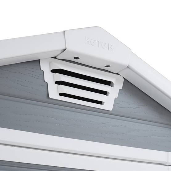 Keter - Abri de jardin en résine PVC avec plancher 129x103x196cm PVCBox - Image 5