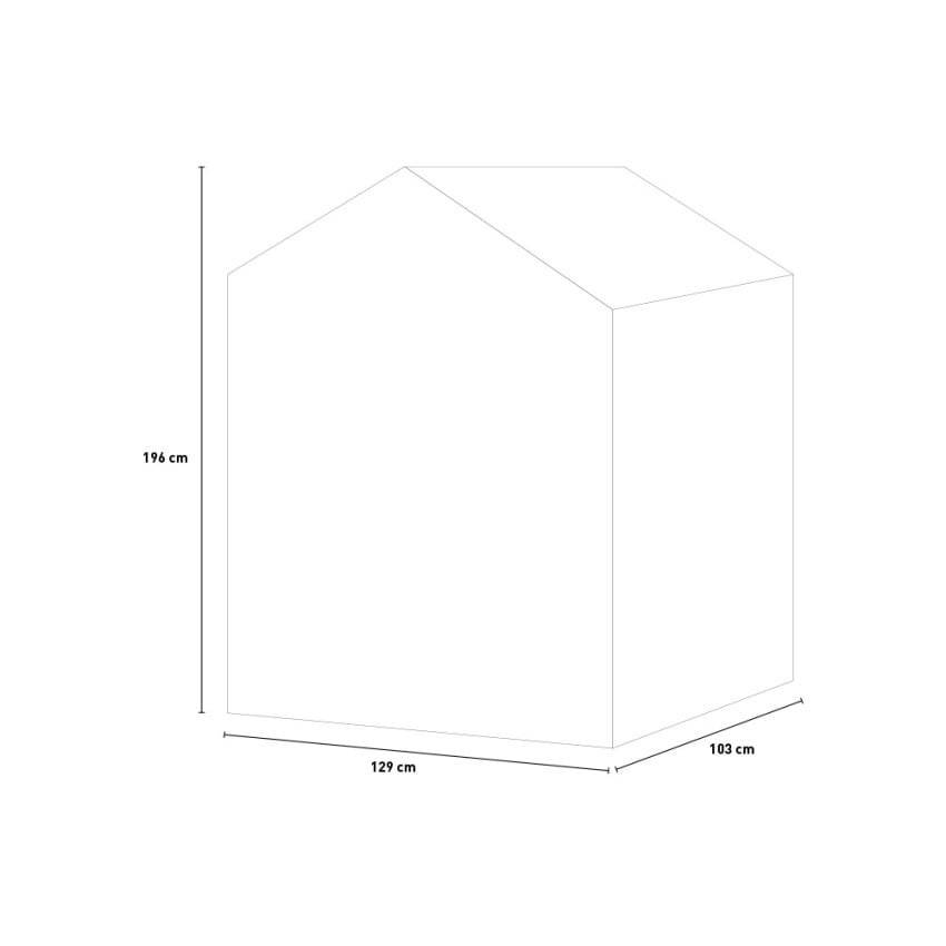 Keter - Abri de jardin en résine PVC avec plancher 129x103x196cm PVCBox - Image 9