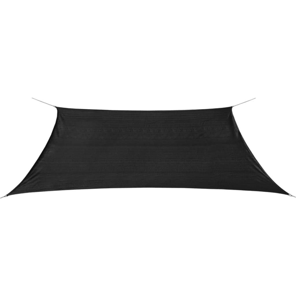 Helloshop26 - Parasol en PEHD rectangulaire 2 x 4 m anthracite - Image 1
