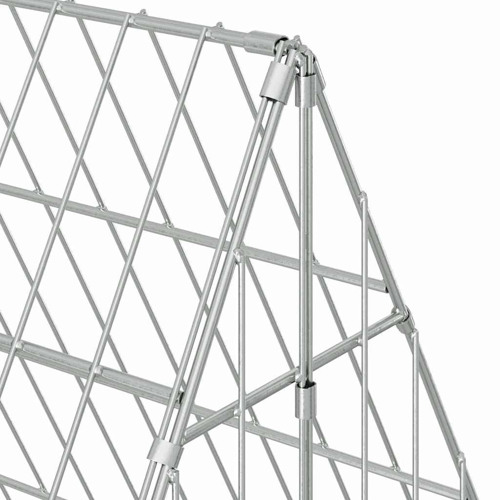 Enclos Géant Métal Extensible Espace Vie Confortable Jardin 650x100cm - ComfortXL Outdoor Living - Image 8