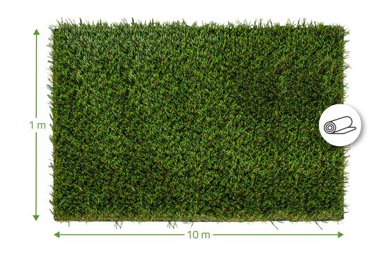Casanoov Gazon synthétique PELMO 1m x 10m - 40mm - Image 3