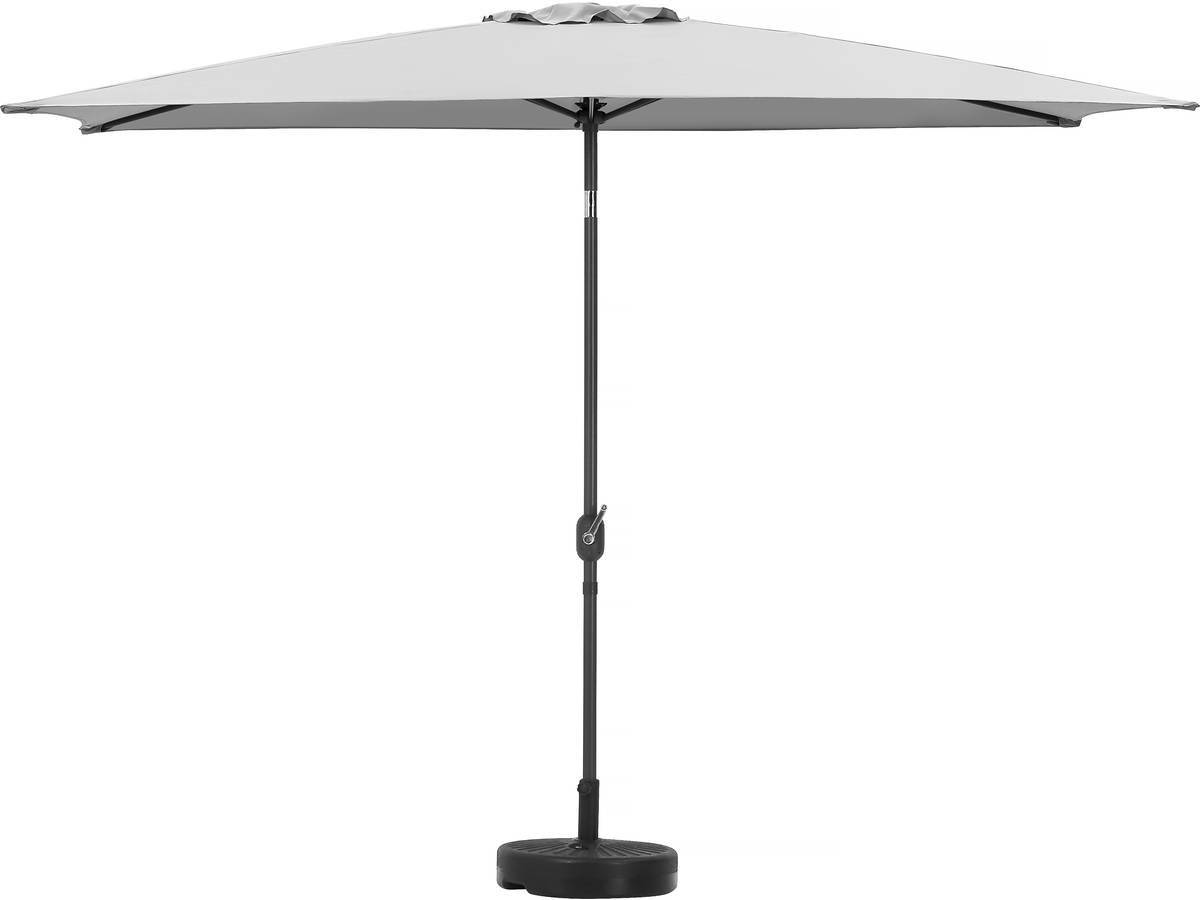 Parasol Jardin "sol 2" - Rectangle - 2 X 3 M - Gris + Dalles à Lester Incluses -habitat Et Jardin - Image 3