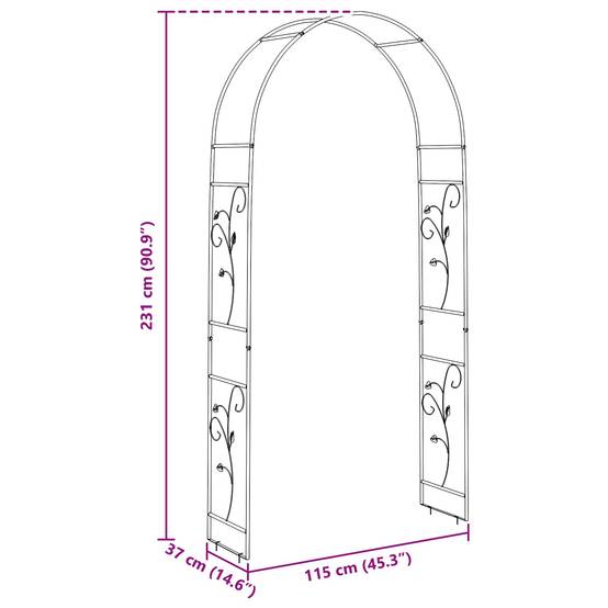 Jardinière Pergola Treillis Bois Pin Imprégné Terrasse 162cm - ComfortXL Outdoor Living - Image 9