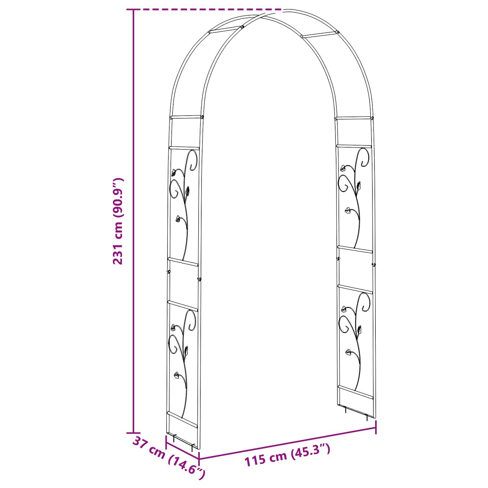 Jardinière Pergola Treillis Bois Pin Imprégné Terrasse 162cm - ComfortXL Outdoor Living - Image 9