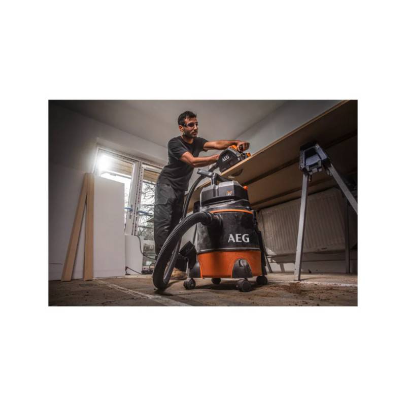 Aeg - Aspirateur de chantier 18V AEG - 20L - Sans batterie ni chargeur - BWD18-0 - Image 2