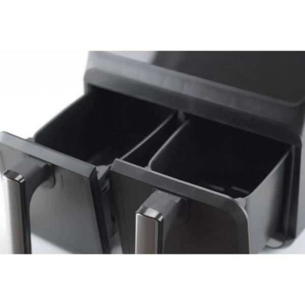 Friteuse Electrique  Sans Huile Double - JOCCA - 2097 - 4L + 4L - 38,5x39,5x31,5 cm - Image 6