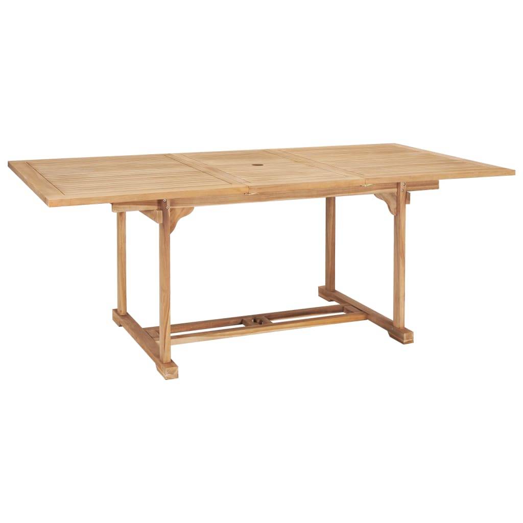 Table de jardin - Table Extérieure - Table De Patio extensible 150 ...
