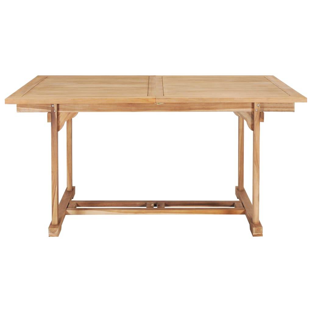 Table de jardin - Table Extérieure - Table De Patio extensible 150 ...