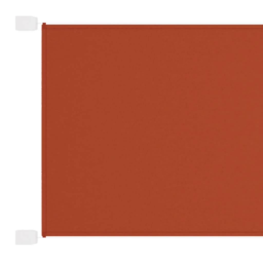 Helloshop26 - Auvent vertical 140x600 cm tissu oxford orange - Image 1