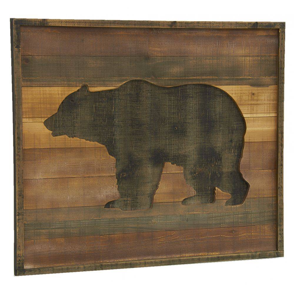 Aubry Gaspard - Cadre en pin décor Ours - Image 3